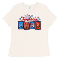 Bone American mama Ladies Tee - Neo Western