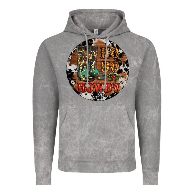 Christmas Cowboy Boots Vintage Hoodie by RanaPortraitStore | Teevron