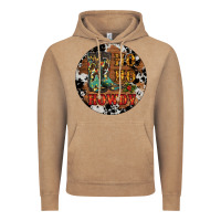 Vintage Coffee Christmas Cowboy Boots Vintage Hoodie - RanaPortraitStore