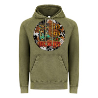 Vintage Olive Christmas Cowboy Boots Vintage Hoodie - RanaPortraitStore