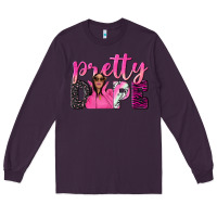 Plum pretty dope afro woman Long Sleeve Tee - NancyCooperArtShop