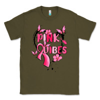 Army Green pink vibes Classic Tee - MaliasSmallBusiness