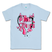Dusty Blue pink vibes Classic Tee - MaliasSmallBusiness