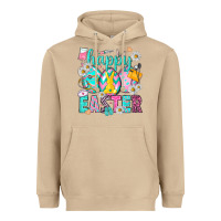 Mushroom Happy Easter eggs Nurse Heavyweight Hoodie - NancyCooperArtShop