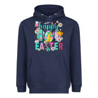 Happy Easter Eggs Nurse Heavyweight Hoodie | Teevron
