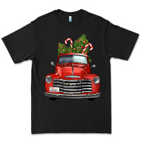 Black christmas trees truck Premium Tee - FaDigitalArtStudio