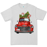 Dove Grey christmas trees truck Premium Tee - FaDigitalArtStudio