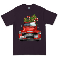Plum christmas trees truck Premium Tee - FaDigitalArtStudio