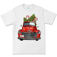 White christmas trees truck Premium Tee - FaDigitalArtStudio