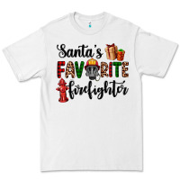 White santa's favorite firefighter Premium Tee - AdoDesignShop