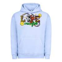 Pigment Grape Ice mardi gras love crawfish Urban Hoodie - FaDigitalArtStudio