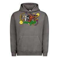 Pigment Tornado mardi gras love crawfish Urban Hoodie - FaDigitalArtStudio