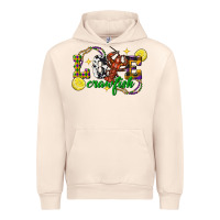 Sandshell mardi gras love crawfish Urban Hoodie - FaDigitalArtStudio