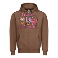 Chestnut cafecito y pan dulce Zipper Hoodie - Artiststas