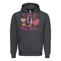 Smoke cafecito y pan dulce Zipper Hoodie - Artiststas