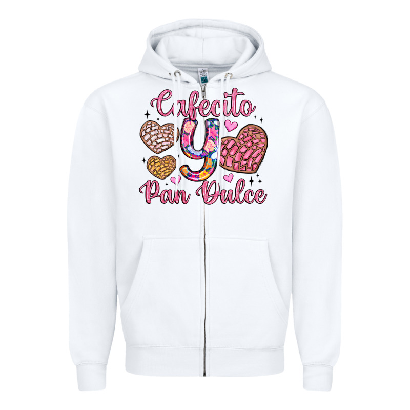 Cafecito Y Pan Dulce Zipper Hoodie by Artiststas | Teevron