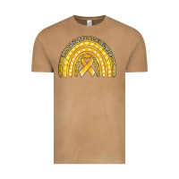 Vintage Camel childhood cancer awareness rainbow (1) Vintage Tee - Jasminsmagicworld