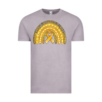 Vintage Zinc childhood cancer awareness rainbow (1) Vintage Tee - Jasminsmagicworld