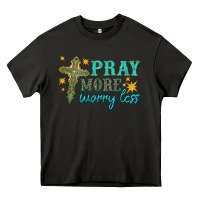 Asphalt pray more worry less Heavy Core Tee - HRA Design Shop