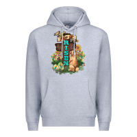 Heather Grey He is risen Bunny Cross Easter Day Premium Hoodie - HowdyJamesFarm