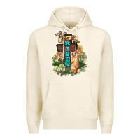 Tofu He is risen Bunny Cross Easter Day Premium Hoodie - HowdyJamesFarm