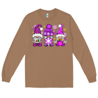 Toasted Coconut purple winter gnomies Long Sleeve Tee - NancyCooperArtShop