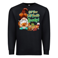 Black Get your fat pants ready Premium Sweatshirt - NancyCooperArtShop