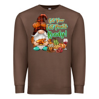 Chestnut Get your fat pants ready Premium Sweatshirt - NancyCooperArtShop