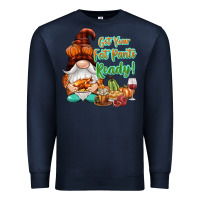 Navy Get your fat pants ready Premium Sweatshirt - NancyCooperArtShop