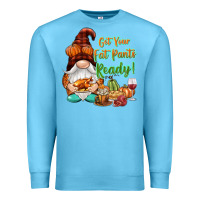 Ocean Blue Get your fat pants ready Premium Sweatshirt - NancyCooperArtShop
