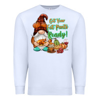 White Get your fat pants ready Premium Sweatshirt - NancyCooperArtShop
