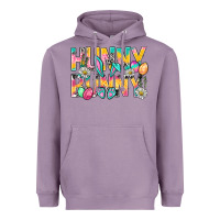 Lavender Hunny Bunny Easter Heavyweight Hoodie - NancyCooperArtShop