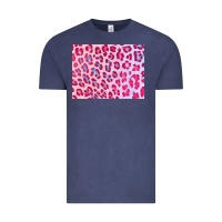 Vintage Denim leopard background pink shimmer 3200x2400 Vintage Tee - AdoDesignShop