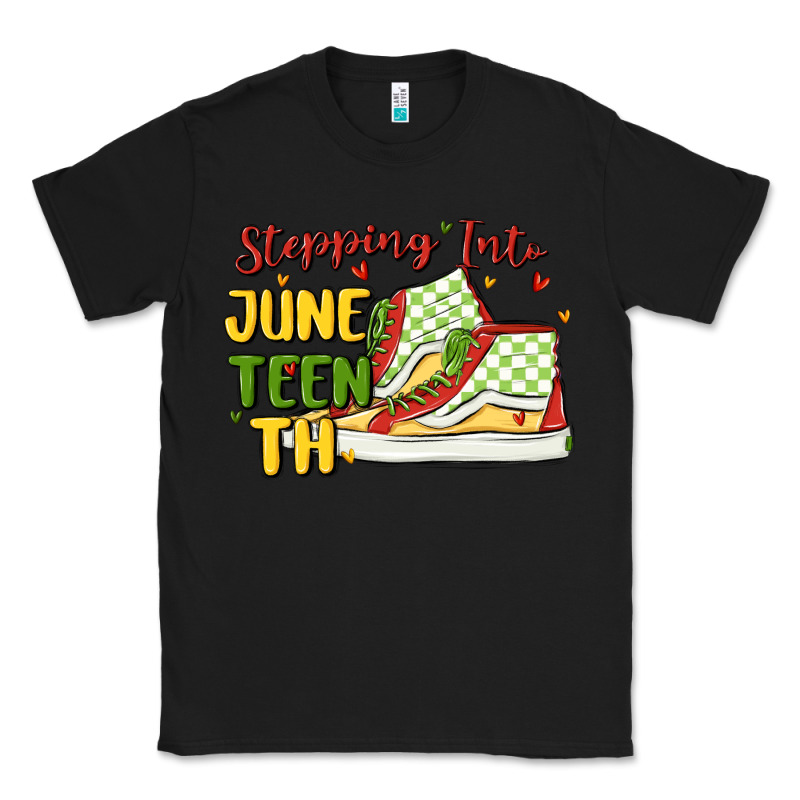 Stepping Into Juneteenth Classic Tee by MaliasSmallBusiness | Teevron