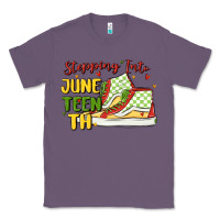 Lavender stepping into juneteenth Classic Tee - MaliasSmallBusiness