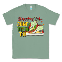Sage stepping into juneteenth Classic Tee - MaliasSmallBusiness