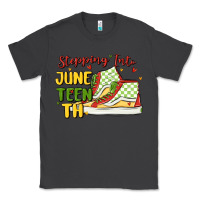 Smoke stepping into juneteenth Classic Tee - MaliasSmallBusiness