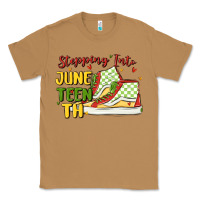 Toasted Coconut stepping into juneteenth Classic Tee - MaliasSmallBusiness
