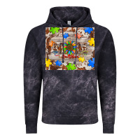 Cloud Black autism mom Vintage Hoodie - BarkalooDesign
