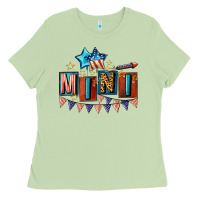 Matcha American Mini 4th of july Ladies Tee - CowGirlArtShop