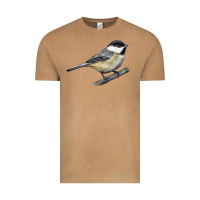 Vintage Camel Black Capped Chickadee Vintage Tee - LillyAllenDesigns