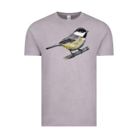 Vintage Zinc Black Capped Chickadee Vintage Tee - LillyAllenDesigns