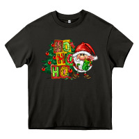 Asphalt ho ho ho santa gnomes Heavy Core Tee - FaDigitalArtStudio