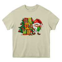 Mossy ho ho ho santa gnomes Heavy Core Tee - FaDigitalArtStudio