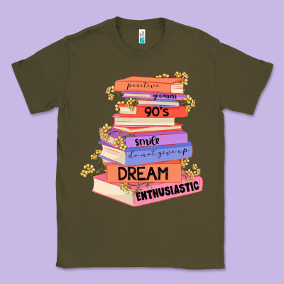 Booktroverts Classic Tee Designed By Jahusdesignshop
