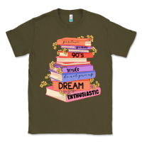 Army Green booktroverts Classic Tee - JahusDesignShop