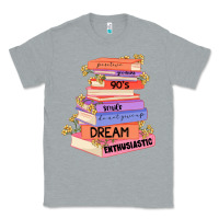 Heather Grey booktroverts Classic Tee - JahusDesignShop