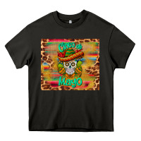 Asphalt cinco de mayo sombrero skull Heavy Core Tee - BarkalooDesign
