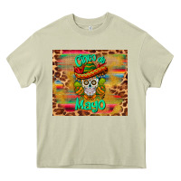 Mossy cinco de mayo sombrero skull Heavy Core Tee - BarkalooDesign