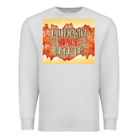 Dove Grey Pumpkin spice latte Premium Sweatshirt - NancyCooperArtShop